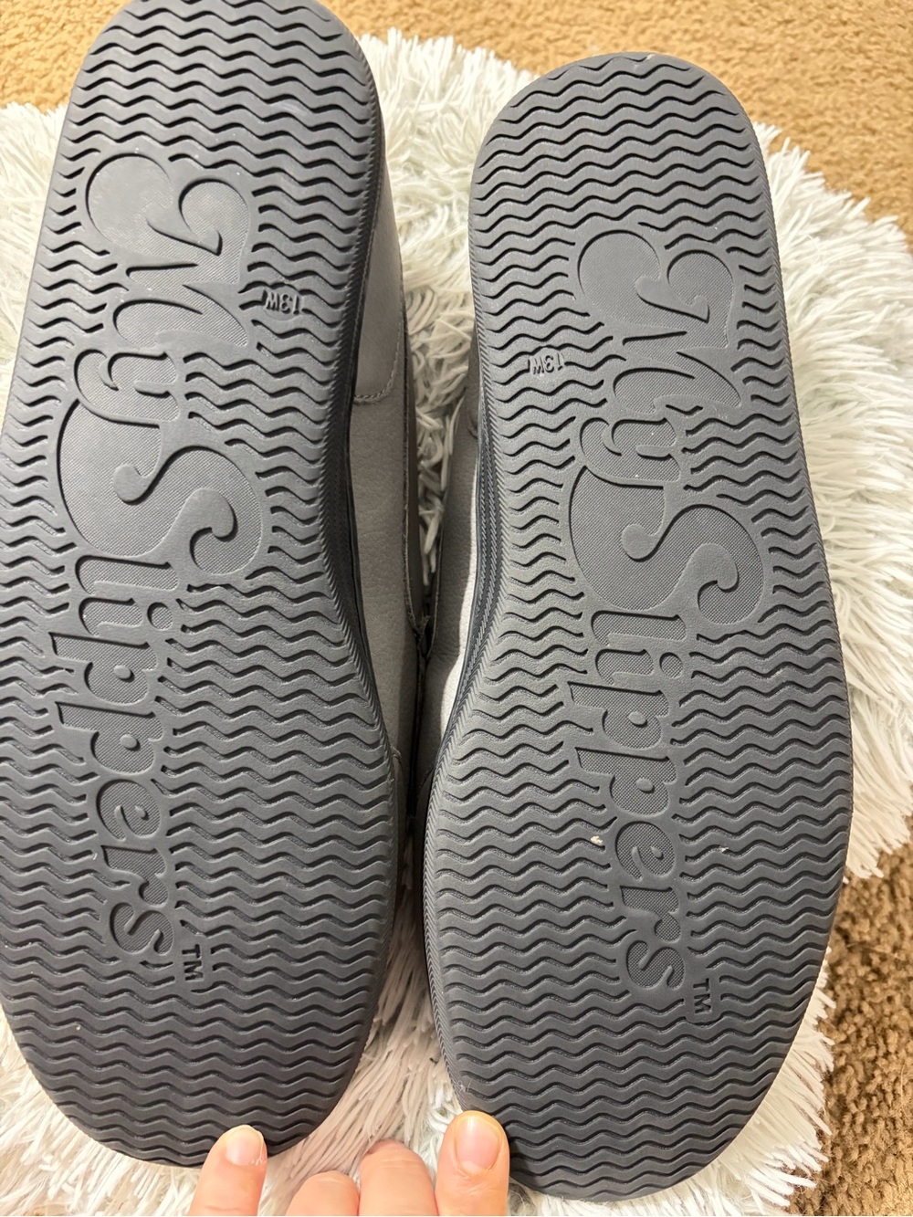 My Slippers Men’s Slip-On Loafer in Light Gray - Soft Padded Comfort Size 13 - Picture 4 of 9